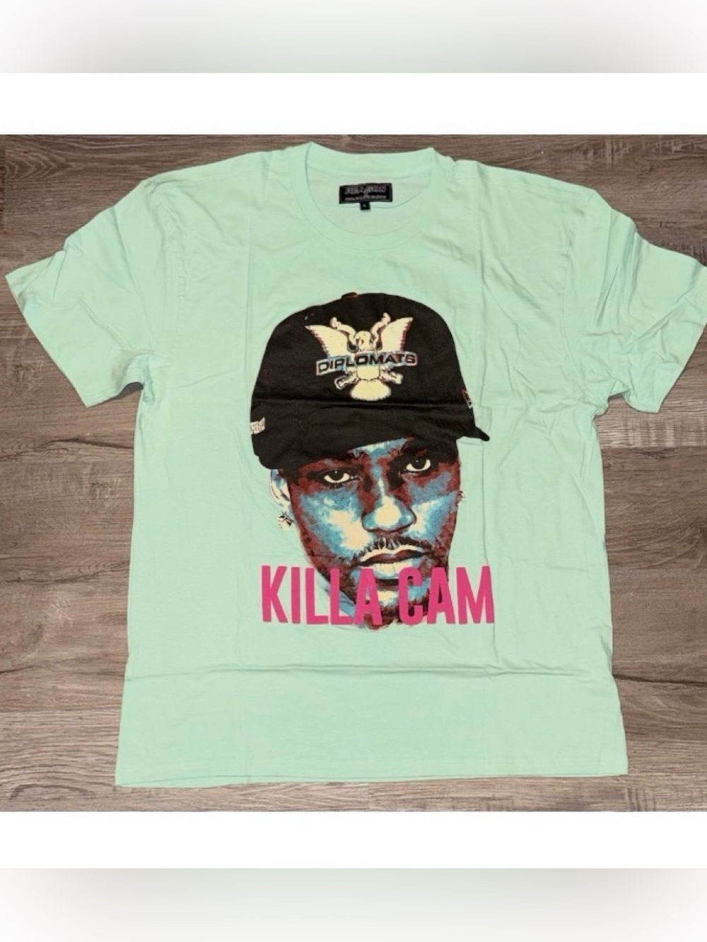NWOT Men's "Cam'ron" Reason Clothing x The Diplomats Shirt Size XL